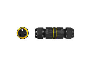 Кабельний з'єднувач EW-M16-2P, під кабель 3,5-7 мм, 2P, 17.5A, 450V, Black