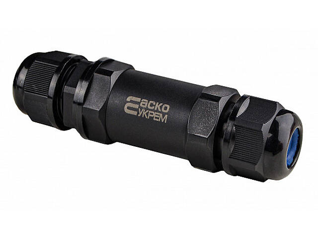 Кабельний з'єднувач 24А 5 контактів провід ø0,5-4мм.кв PG16 поліамід IP68 [A0280010013] CNP 225 АСКО - Фото 1