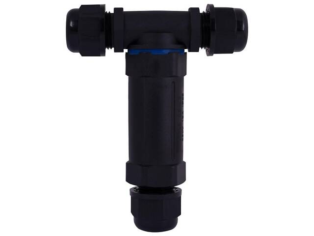 Кабельний з'єднувач 16А 3 контакти провід ø0,5-2,5мм.кв PG16 тип T поліамід IP68 [s2039103] e.wcc.cnp25t E.NEXT - Фото 2