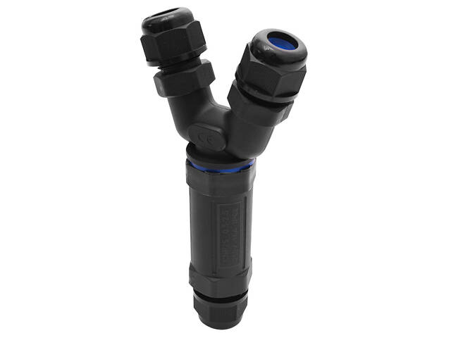 Кабельний з'єднувач 16А 5 контакті провід ø0,5-2,5мм.кв PG11 тип Y поліамід IP68 [s2039104] E.NEXT e.wcc.cnp25y - Фото 2