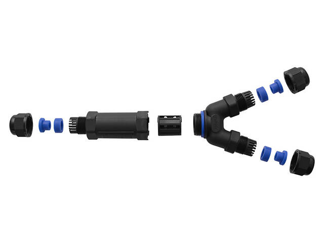 Кабельний з'єднувач 16А 5 контакті провід ø0,5-2,5мм.кв PG11 тип Y поліамід IP68 [s2039104] E.NEXT e.wcc.cnp25y - Фото 5