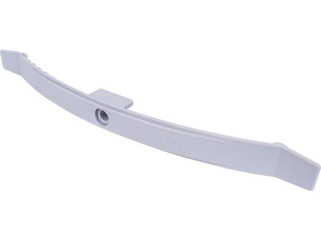 Кабельний затискач двосторонній на 16 кабелів 3x1,5мм.кв поліпропілен сірий (10шт.) [s083003] E.NEXT e.clamp.grey.16 - Фото 1