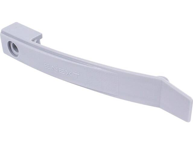 Кабельний затискач на 8 кабелів 3x1,5мм.кв поліпропілен сірий (10шт.) [s083001] E.NEXT e.clamp.grey.8 - Фото 1