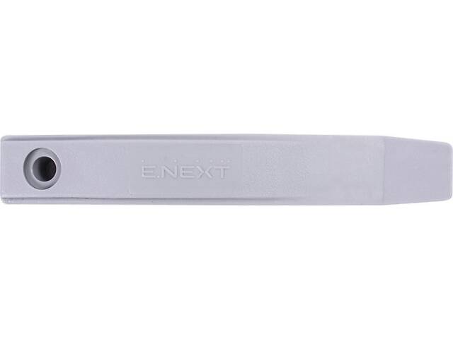 Кабельний затискач на 8 кабелів 3x1,5мм.кв поліпропілен сірий (10шт.) [s083001] E.NEXT e.clamp.grey.8 - Фото 2