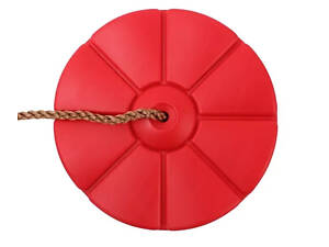 Качели для детей Тарзанка, сиденье для детской площадки с канатом Красный