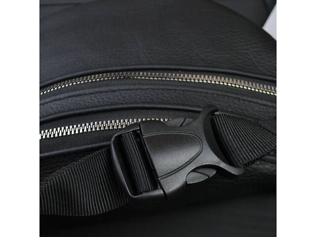 Якісна бананка з натуральної шкіри, сумка чоловіча - жіноча барсетка шкіряна - Фото 2