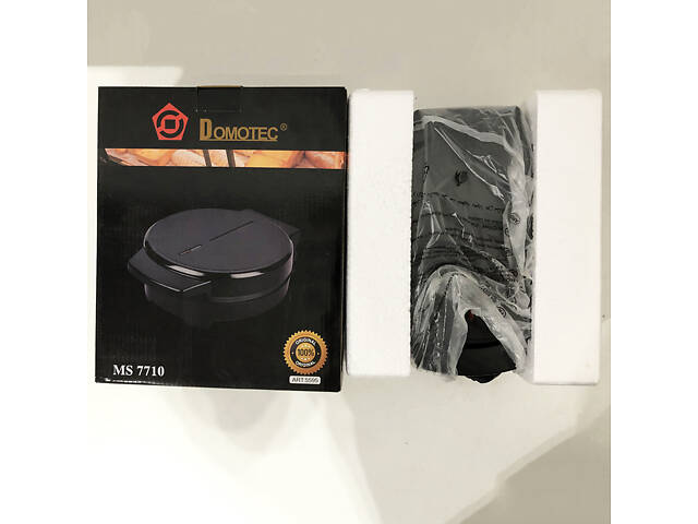 Компактна електрична вафельниця DOMOTEC MS-7710 1000 Вт, Вафельниця для KS-623 пишних вафель - Фото 7