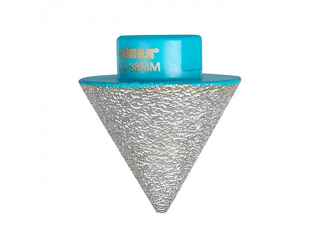 Качественная фреза алмазная BIHUI TURBO 2-38 мм конусная М14 (DMC238) - Фото 2