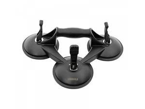 Якісна потрійна присоска BIHUI BLACK 115 мм до 110 кг (SCTB4)