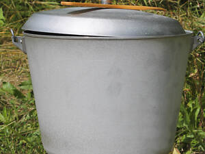 Якісний алюмінієвий казан 12 л для приготування на природі