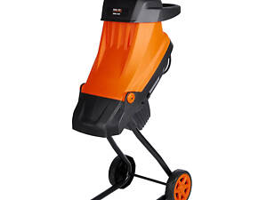 Якісний електричний подрібнювач гілок SEQUOIA SEGS2445 : 2400 Вт, 4800 об/хв, діаметр гілки 45 мм, ніж, збірник 50 л