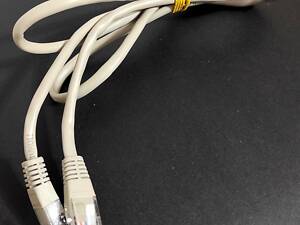 Качественный кабель Ethernet, витая пара, патч корд, длина ~1,5м. Новый!