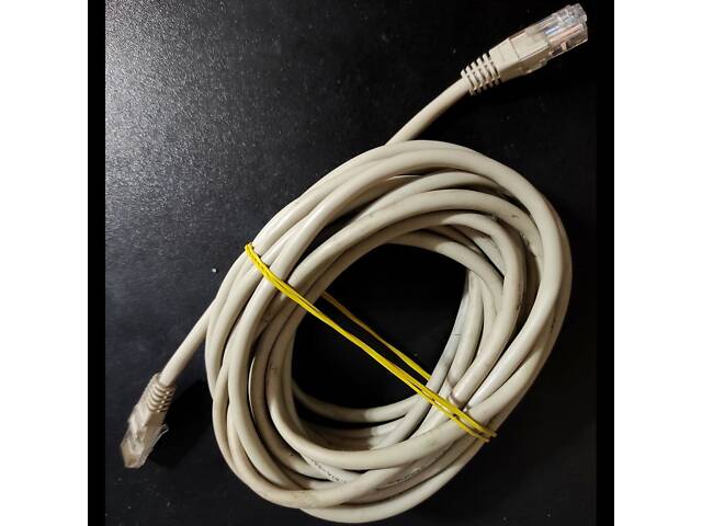 Якісний кабель Ethernet, вита пара, патч-корд, довжина ~2м. Новий! - Фото 4