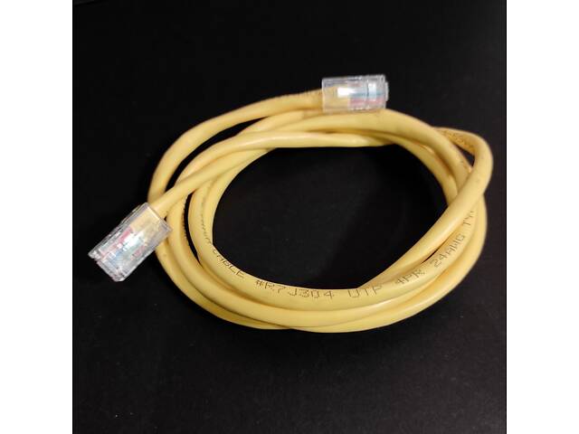 Якісний кабель Ethernet, вита пара, патч-корд, довжина ~2м. Новий! - Фото 6