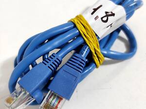 Качественный кабель Ethernet, витая пара, патч корд, ~1,8м. Новый!