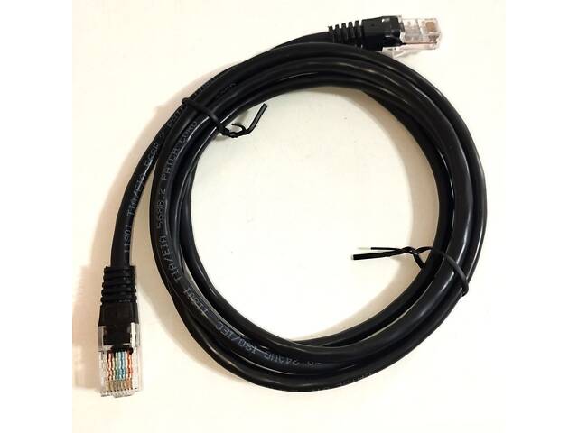 Якісний кабель Ethernet, вита пара, патч-корд, довжина ~2м. Новий! - Фото 21