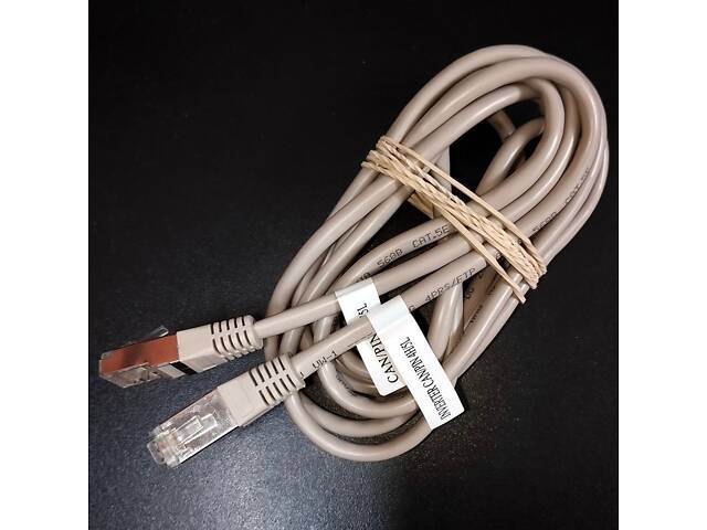 Якісний кабель Ethernet, вита пара, патч-корд, довжина ~2м. Новий! - Фото 2