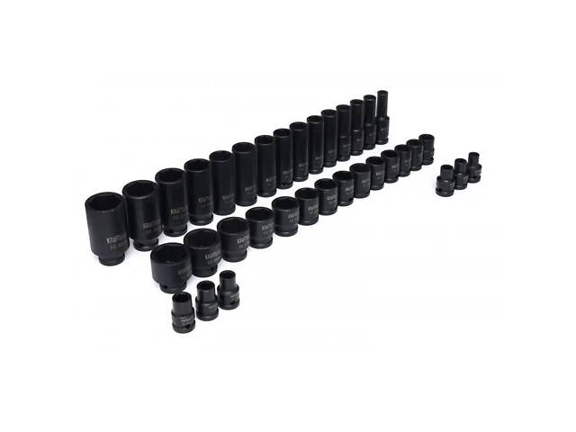 Якісний набір торцевих ударних головок (35 шт) 1/2' (8-32 мм) LEX LXISS36E - Фото 6