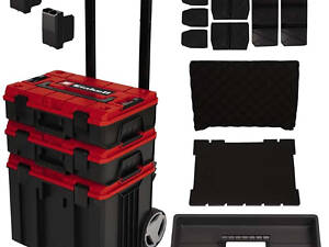 Качественный пластиковый кейс Einhell E-Case Tower: нагрузка до 120 кг (4540015)