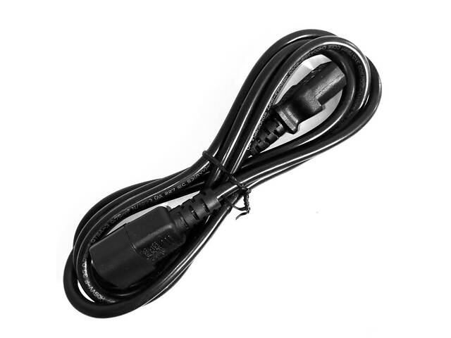 Якісний мережевий кабель 220V для монітора. Новий! - Фото 1