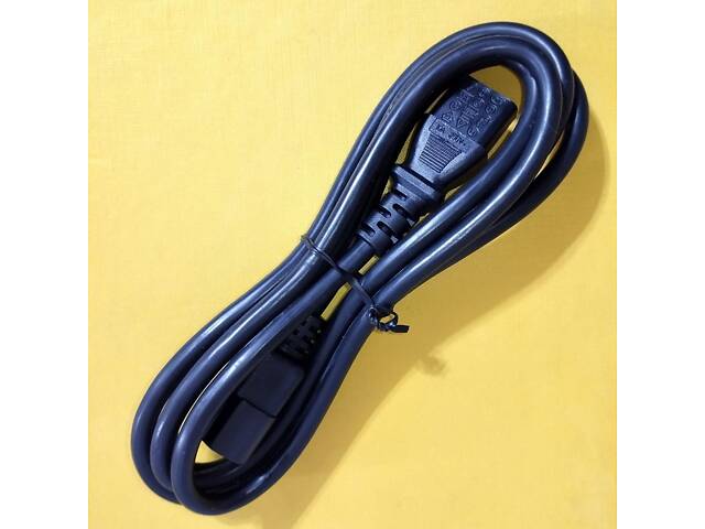 Якісний мережевий кабель 220V для монітора. Новий! - Фото 3