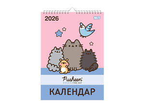 Календарь-планер настенный на 2026 год А3 Yes Pusheen 270269 29.7х42 см