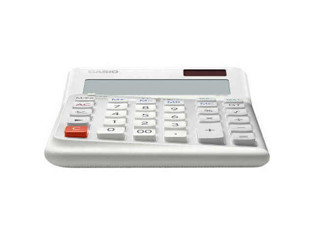 Калькулятор Casio DE-12E-WE-WA-E, білий (CALC-CAS-DE-12E-WE-W) - Фото 3