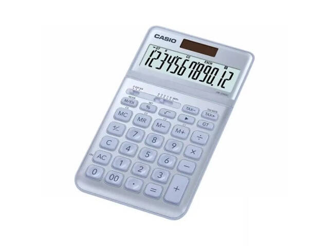Калькулятор Casio JW-200SC-BU-W-EP, блакитний (CALC-CAS-JW-200SC-BU) - Фото 2