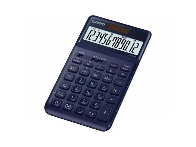 Калькулятор Casio JW-200SC-NY-W-EP, темно-синій (CALC-CAS-JW-200SC-NY) - Фото 2