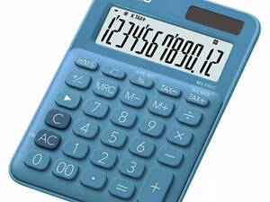 Калькулятор Casio MS-20UC-BU-W-EC, синій (CALC-CAS-MS-20UC-BU)