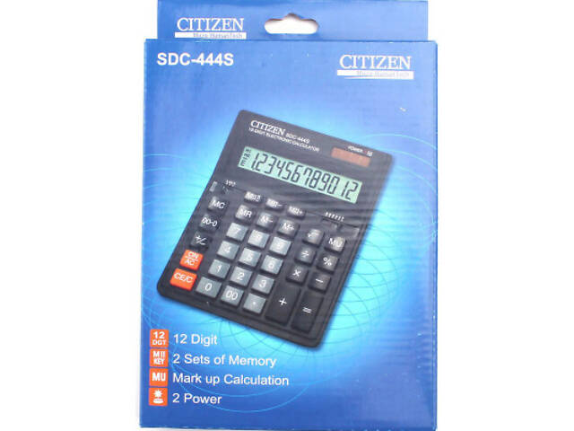 Калькулятор Citizen SDC-444S - Фото 3