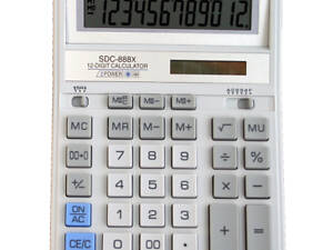 Калькулятор Citizen SDC-888XWH (1303XWH)