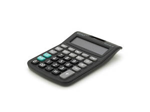 Калькулятор офисный KEENLY KK-8123-12, 29 кнопок, размеры 140*110*30мм, Black, BOX