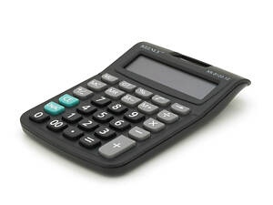 Калькулятор офисный KEENLY KK-8123-12, 29 кнопок, размеры 140*110*30мм, Black, BOX