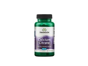 Кальций Swanson Calcium Citrate 200 mg 60 Caps