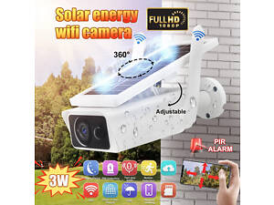 Камера видеонаблюдения WiFi Solar Camera 2MP XPRO FHD - Содержит две батареи 18650 20 (MER-15339_1519)