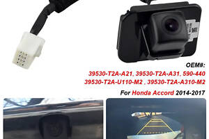Камера заднего вида Honda Accord 9 2014-2017, камера заднего вида Хонда Аккорд 9 OE #39530-T2A-A21 39530-T2A-A