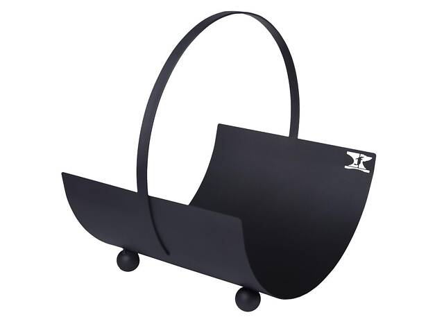 Каминный набор Экскалибур М и дровница Ferrum Факел 4 инструмента Черный (831) - Фото 7