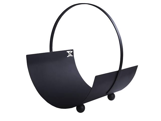 Каминный набор Экскалибур М и дровница Ferrum Факел 4 инструмента Черный (831) - Фото 5