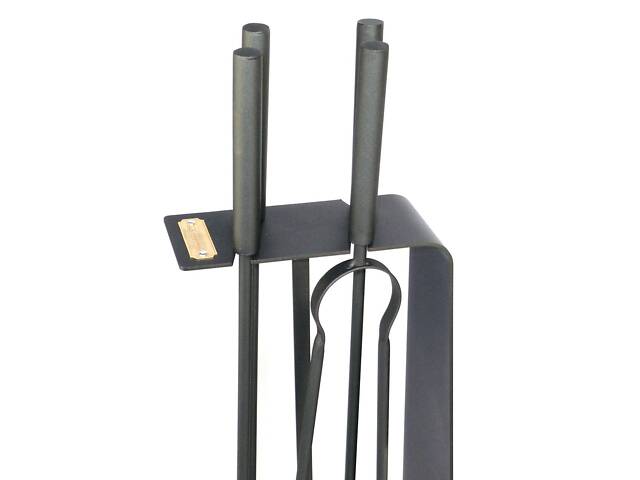 Каминный набор Феникс и дровница Ferrum Факел 4 4 инструмента Черный (676) - Фото 6