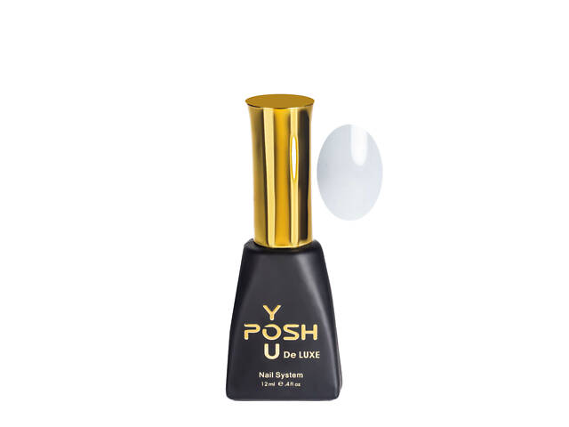 Камуфлирующая база для гель-лака YouPOSH De luxe French Rubber Base 12 мл, 07P Молочний