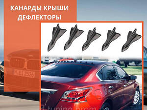 Канарды крыши дефлекторы Toyota Cresta Акульи плавники для авто плавники спойлера