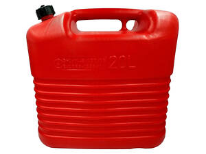 Каністра пластикова 20 л з лійкою для палива та води