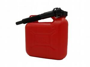Каністра пластикова 10 л з лійкою для палива та води