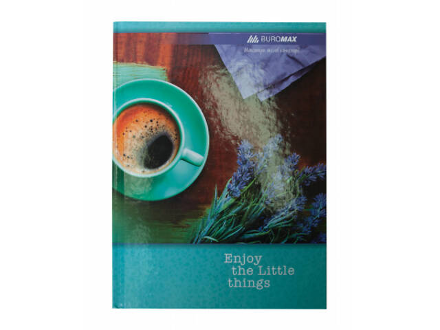 Канцелярська книга Buromax Romantic А4 в лінійку 96 аркушів (BM.2401-206) - Фото 1