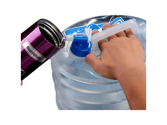 Каністра для води Naturehike РЕ NH14S002-T 15 л (6927595721834) - Фото 2