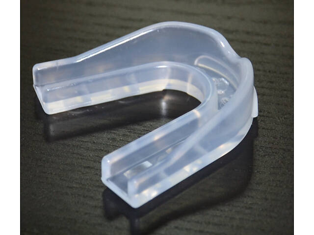 Капа боксерская PowerPlay 3306 JR детская (возраст до 10 лет) прозрачная со вкусом мяты - Фото 3