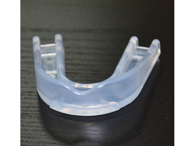 Капа боксерская PowerPlay 3306 JR детская (возраст до 10 лет) прозрачная со вкусом мяты - Фото 5