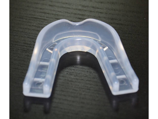 Капа боксерская PowerPlay 3306 JR детская (возраст до 10 лет) прозрачная со вкусом мяты - Фото 4