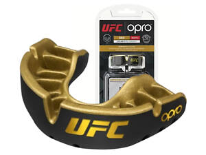 Капа OPRO Gold UFC доросла (вік 11+) Black/Gold (art.102516001)